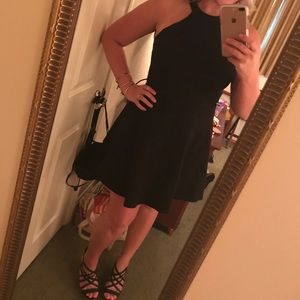 Black mini dress!